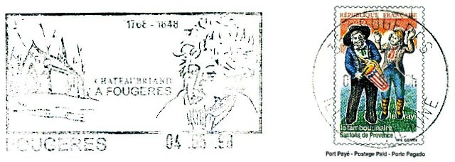flamme postale